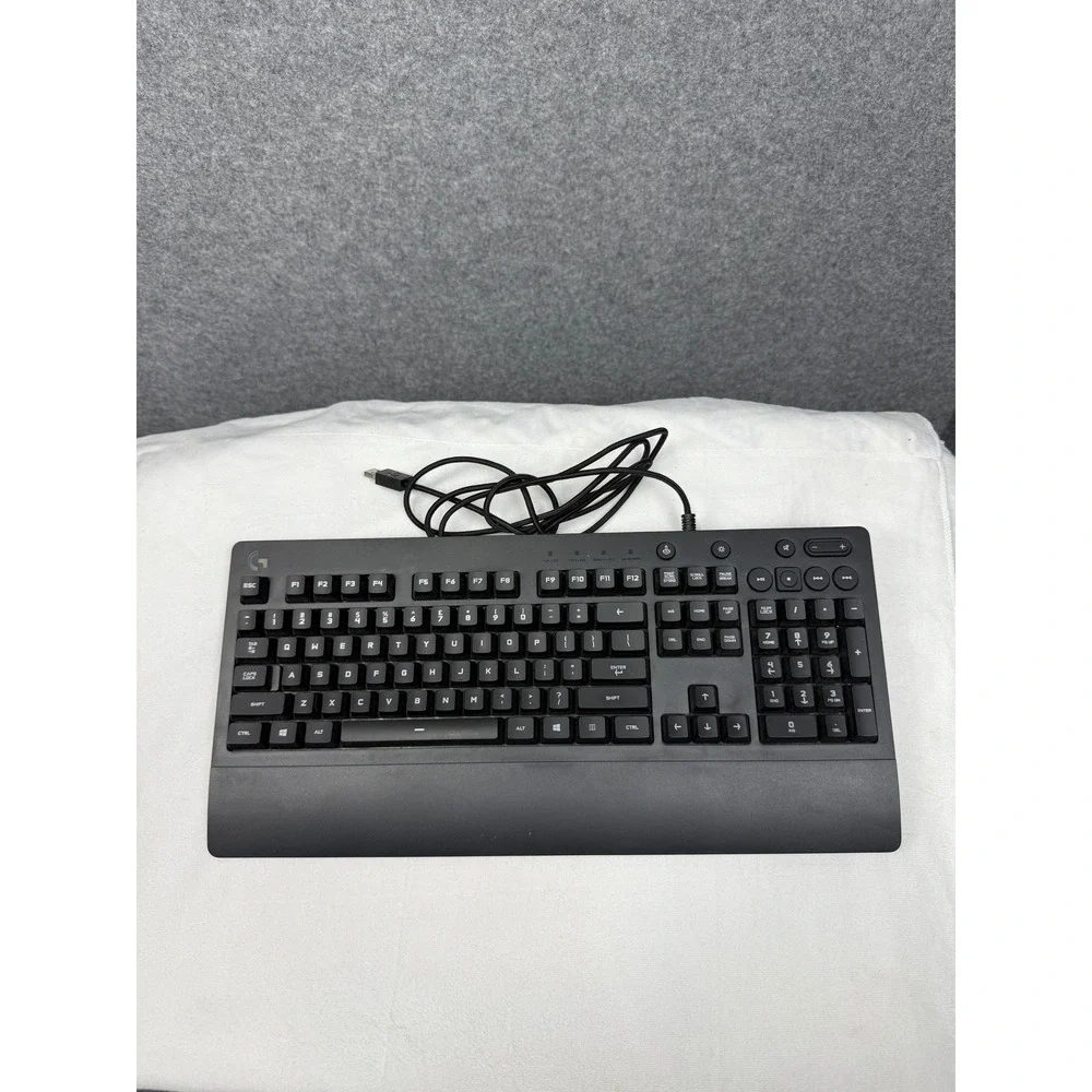Logitech‎ G213 Prodigy Wired Gaming Keyboard RGB Black Y-U0029 Spill-Resistant